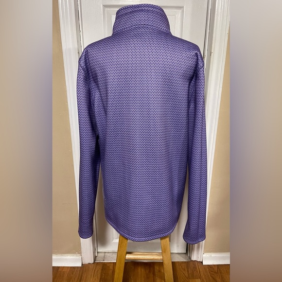 Initial Attraction light purple and white jacket - Picture 2 of 6